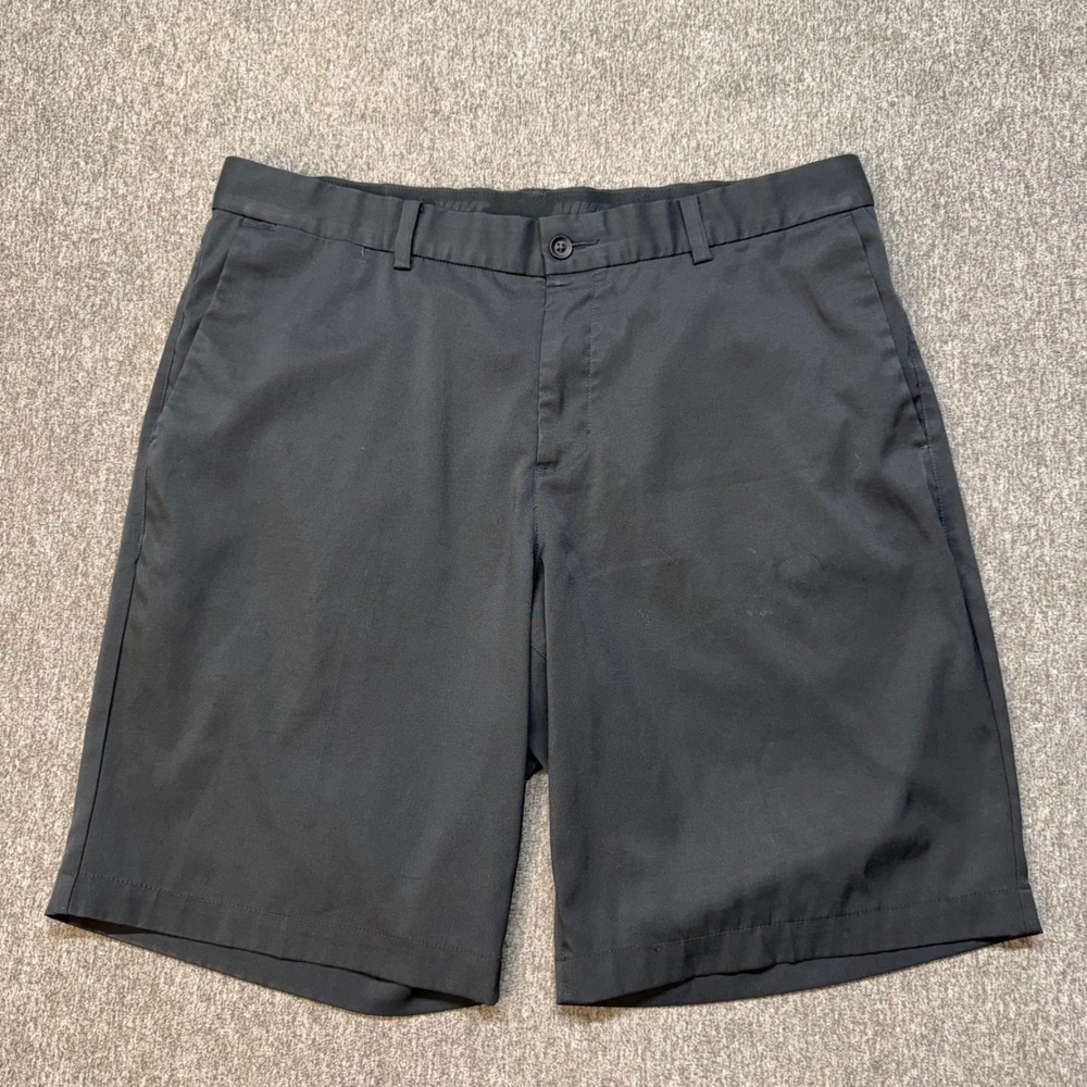 Nike Golf Dri-FIT Flat Front Shorts Mens 34 Black Performance 833222-010
